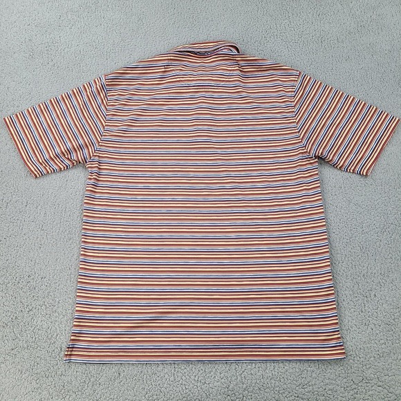 Payne Stewart Golf Polo Shirt Men’s Large Multicolor Striped (Holes) - Picture 9 of 15